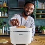 Philips nachhaltiges Frühstücksset aus biologischem, 100% recyceltem Kunststoff - Kaffeemaschine + Wasserkocher + Toaster, Conscious Collection – Bild 6