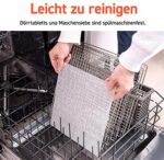 COSORI Dörrautomat edelstahl, Food Dehydrator mit 50 Rezepte, inkl. 6 Edelstahl-Dörrtabletts, 3 Dörrgitter, 3 Dörrmatte, grosse Fläche 0,6 m², 48 Std. Zeitschaltuhr, LED-Display (35°-75°C) und 650W – Bild 6