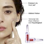 L'Oréal Paris Hyaluron Ampullen, Revitalift Filler, Anti-Aging Gesichtspflege, Mit Hyaluronsäure – Bild 2