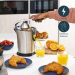 Princess Zitruspresse Juicer , professioneller Hebelarm, Universalaufsatz für Zitrusfrüchte, Fliessstopfunktion – Bild 2