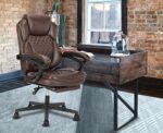 Kasorix Bürostuhl Ergonomischer Chefsessel mit Einstellbare Kopfstütze Armlehnen Bürostuhl schreibtischstuhl mit Wippfunktion Computerstuhl bis zu 250 KGS – Bild 5