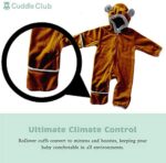 Cuddle Club Fleece Baby Romper Jumpsuit – Bild 2
