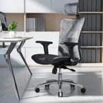 SIHOO Ergonomischer Bürostuhl, Chefsessel mit 3D verstellbare Armlehne und Lendenwirbelstütze, Hautfreundliche Netz-Hochlehne, Schreibtischstuhl bis 150kg/330LB Belastbar – Bild 6