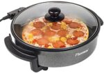 Bestron Elektrische Partypfanne, Multifunktionspfanne, mit Glasdeckel, Antihaftbeschichtet, 1.500 Watt – Bild 3