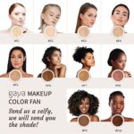 Mineral Foundation Make Up Puder – Vegane Professionelle Natürliche Full Coverage Hochdeckendes Makeup Powder für empflindliche Haut – Bild 4