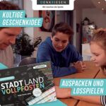 DENKRIESEN - Stadt Land VOLLPFOSTEN® - JUNIOR Edition - Für Kinder und Jugendliche | Spielblock Geburtstagsgeschenk | Familienspiel | Stadt Land Fluss | Kinderspiel – Bild 5