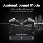 LG TONE Free FN5U Earbuds, UVnano 99.9 Prozent bakterienfrei, Kabellose Bluetooth In-Ear Kopfhörer – Bild 2