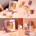 2 Pcs Natural Lip Plumper, Tag und Nacht Double Effect Natural Lip Enhancer, Klarer Lipgloss für vollere und Beauty Lips – Bild 8