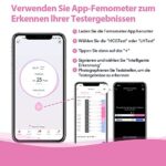 Femometer 50 Ovulationstest + 20 Schwangerschaftstest 25 mIU/mL optimaler Sensitivität – Bild 2