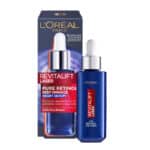 L'Oréal Paris Retinol Serum, Anti-Falten Nacht-Serum mit Vitamin A, pflegendem Öl und Hyaluronsäure, Revitalift Laser Gesichtspflege, 1 x 50 ml