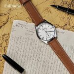 Fullmosa 12 Farben Uhrenarmband, Axus Serie Lederarmband Ersatz-Watch Armband Schliesse für Herren Damen Uhren – Bild 2