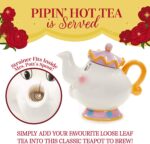 Paladone Mrs Potts Tea Pot Teekanne Keramik, offiziell lizenzierte die Schöne und das Biest produkt – Bild 3