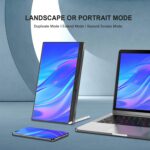 Portable Monitor, UPERFECT 15,6 Zoll Tragbarer Monitor – Bild 4