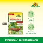 Neudorff Ferramol Schneckenkorn. Zuverlässiger und schneller Schneckenschutz