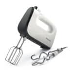 Philips Domestic Appliances HR3741/00 Handmixer, 450 W, 5 Geschwindigkeiten plus Turbo weiss/schwarz