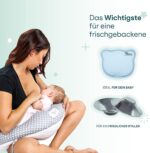 Koala Babycare Stillkissen Schwangerschaftskissen Seitenschläferfkissen mit Bezug aus 100% Baumwolle, Zertifiziertes Medizinprodukt, Lagerungskissen Erwachsene, Koala Hugs Plus – Bild 5