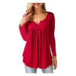 B-long Sleeve-burgund