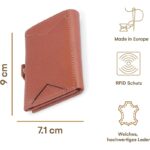 DONBOLSO Slim Wallet Leder – RFID Schutz, Münzfach & Kartenetui für Herren – Bild 6