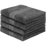 GREEN MARK Textilien 10 TLG. FROTTIER Handtuch-Set mit verschiedenen Grössen 4X Handtücher, 2X Duschtücher, 2X Gästetücher, 2X Waschhandschuhe – Bild 5