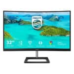 Philips 325E1C - 32 Zoll QHD Curved Gaming Monitor, 75 Hz, 4ms, FreeSync schwarz