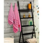 Utopia Towels, Handtuch Set 8 Stück, Viskose Streifen Handtücher, 600 g/m² Ring Spun Baumwolle, hoch saugfähige Handtücher – Bild 9