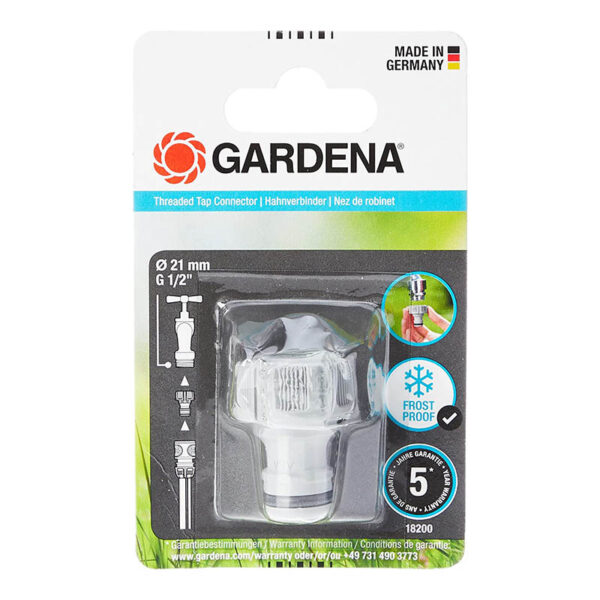 Gardena Hahnverbinder - Adapter für Wasserhähne