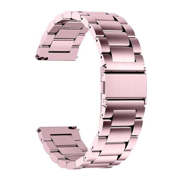 Fullmosa Edelstahlarmband für Uhr,Metall Uhrenarmbänder mit Schnellverschluss geeignet für Damen&Herren