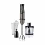 BLACK+DECKER Stabmixer BXHBA1000E - Handmixer - 1000 Watt - 4 Zubehörteile - 20 Modi