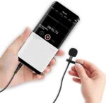 Lavalier Mikrofon für Handy und PC, 2M Mini Omnidirectional Kondensator Lapel Mic mit 2 Transformation, Perfekt für Interview, Videokonferenz, Podcast, Diktat usw. – Bild 6