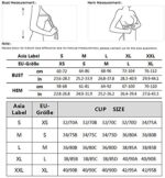 Vertvie Womens Strech Ohne Buegel Push up Yoga Sports BH Bra Top Set Fuer Fitnesstraining Polsterung 3er Pack – Bild 7
