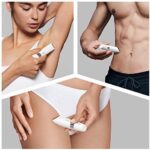 Braun Body Mini Trimmer, elektrischer Körperrasierer mit Trimmeraufsatz für Damen und Herren, präzise Haarentfernung für Bikinizone, Achseln, Brust, für unterwegs, Wet&Dry, BS1000, weiss – Bild 2