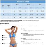 ZAFUL Damen High Cut Bikini Set Träger Zweiteiliger Badeanzug – Bild 8