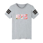 SERAPHY Unisex KPOP T-Shirt Blühendes Blumenoberteil Suga Jin Jimin Jung Kook J-Hope Rap-Monster V