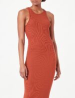 ONLY Damen Kleid Karmen Anne Träger-Kleid mit Blumen-Muster – Bild 4