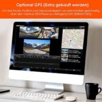 VANTRUE N4 3 Lens Dashcam 1440P + Dual 1080P Kamera Auto, 4K 3840x 2160P vorne, Infrarot-Cut Nachtsicht, 24/7 Parkmodus, WDR 2.45 Zoll IPS, Hitzebeständig Superkondensator Dash Cam G Sensor Max 512GB – Bild 7