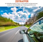 VANTRUE N4 3 Lens Dashcam 1440P + Dual 1080P Kamera Auto, 4K 3840x 2160P vorne, Infrarot-Cut Nachtsicht, 24/7 Parkmodus, WDR 2.45 Zoll IPS, Hitzebeständig Superkondensator Dash Cam G Sensor Max 512GB – Bild 8