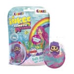 CRAZE INKEE MERMAID Magische Duft Badekugel mit Meerjungfrau Saugnapf Figuren Badebomben mit Überraschung Badewannenspielzeug Badespass für Kinder