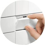 HAN Schubladenbox i-BOX, Schreibtischbox mit 5 Schubladen bis A4/C4, Auszugsperre, diskretes Beschriftungskonzept, reddot design award, für Ordnung am Schreibtisch – Bild 3