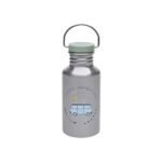 LÄSSIG Kinder Edelstahlflasche Trinkflasche mit zusätzlichem Sport Cup Auslaufsicher/Bottle Stainless Steel – Bild 6