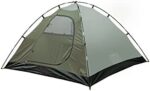 High Peak Kuppelzelt Nevada 4, Campingzelt mit Vorbau, Iglu-Zelt für 4 Personen, doppelwandig, 2.000 mm wasserdicht, Ventilationssystem, Wetterschutz-Eingang, Moskitoschutz – Bild 4