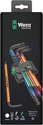 Wera 05073593001 950/9 Hex-Plus 1 SB Winkelschlüsselsatz – Bild 15