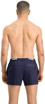 PUMA Herren Logo Short Length Swim Shorts Badehose – Bild 3