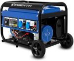 EBERTH 2200 Watt Notstromaggregat Stromerzeuger Stromaggregat mit Fahrwerk, E-Start – Bild 3