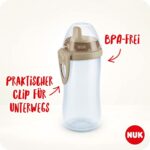 NUK Trinklernbecher | 12+ Monate | beissresistenter Trinkschnabel | Clip & Schutzkappe | 300 ml | BPA-frei | – Bild 4