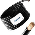 3 Meter Batteriekabel SCHWARZ H07V-K 16 mm² - KFZ Batterie Kabel - 100% OFC Kupfer - 3 m (3M) 16mm2
