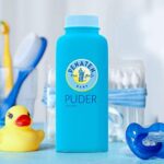 Penaten Puder, Babypuder für ein frisches und trockenes Hautgefühl, Körperpuder für Babyhaut, 100g – Bild 5