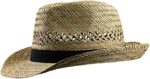 Black Jungle Varadero Unisex Strohhut – Sommerlicher Fedora – Bild 2