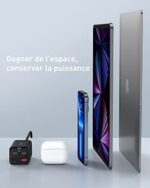 USB C Ladegerät, Baseus 65W PD GaN III, USB C Netzteil 4-Ports [2USB-C + 2USB] PD Ladegerät mit 5ft AC Kabel für MacBook Pro/Air, USB-C Laptop, iPhone 13/12, iPad Pro, Samsung Galaxy S22, S21 – Bild 5