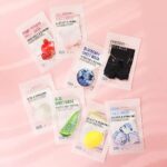 [PAKET VON 8] EUNYUL Purity Gesichtstuchmasken 8 Typen 22 ml x 8 Stück Koreanische Hautpflege Feuchtigkeitsspendende, pflegende und klärende natürliche Inhaltsstoffe für alle Hauttypen – Bild 5
