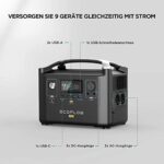 EcoFlow RIVER Pro Tragbare Power Station 720Wh, Stromversorgung mehrerer Geräte, Aufladung 0 auf 80% innerhalb von 1 Stunde, für Camping, Home Backup Notfall, Outdoor, Wohnmobil, Netzunabhängig – Bild 8